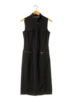 Robe mi-longue sans manche sans manche noir ARAYAL femme