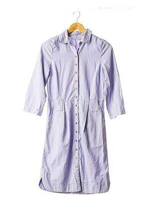 Robe mi-longue manches 3/4 manches 3/4 violet DESIGNERS REMIX COLLECTION femme