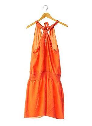 Robe mi-longue orange VANESSA BRUNO pour femme
