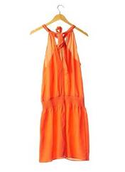 Robe mi-longue orange VANESSA BRUNO pour femme seconde vue