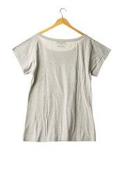 T-shirt gris DESIGNERS REMIX COLLECTION pour femme seconde vue