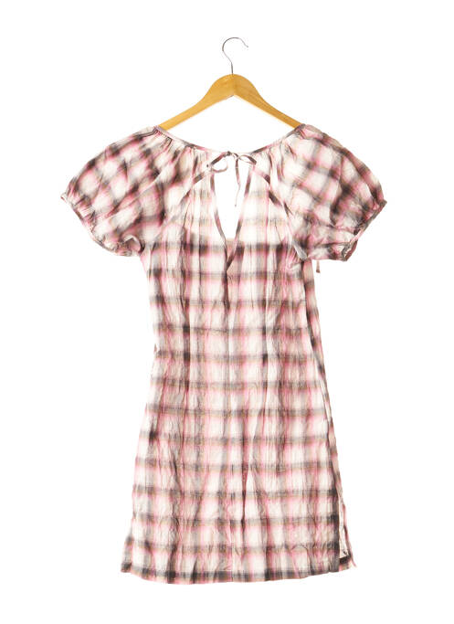 Robe courte coupe cintrée rose RA-RE femme