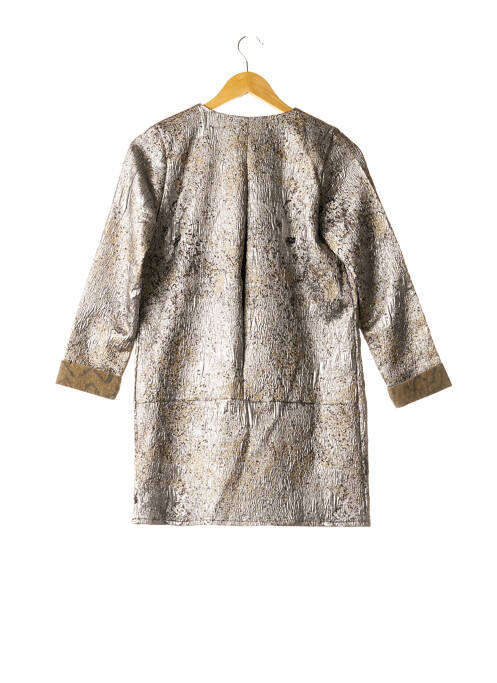 Veste chic gris LOUISE pour femme