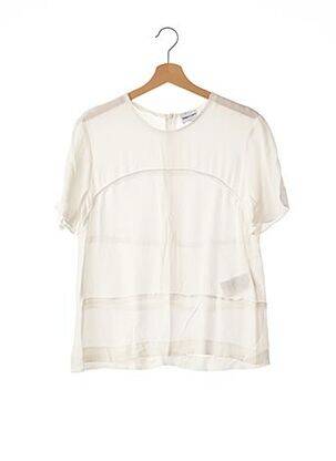 Top manches courtes manches courtes blanc BIMBA Y LOLA femme