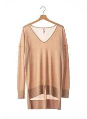 Pull beige SCEE pour femme seconde vue