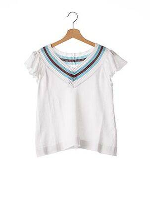 Pull blanc NORA BARTH pour femme