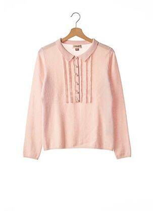 Pull rose BURBERRY pour femme