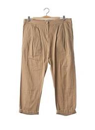 Pantacourt poches taille haute beige MES DEMOISELLES...PARIS femme