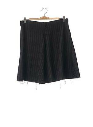 Jupe courte coupe évasée noir PAUL & JOE femme