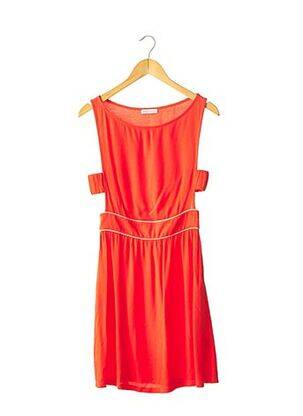 Robe courte orange OPULLENCE pour femme