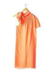 Robe mi-longue orange ZAPA pour femme seconde vue