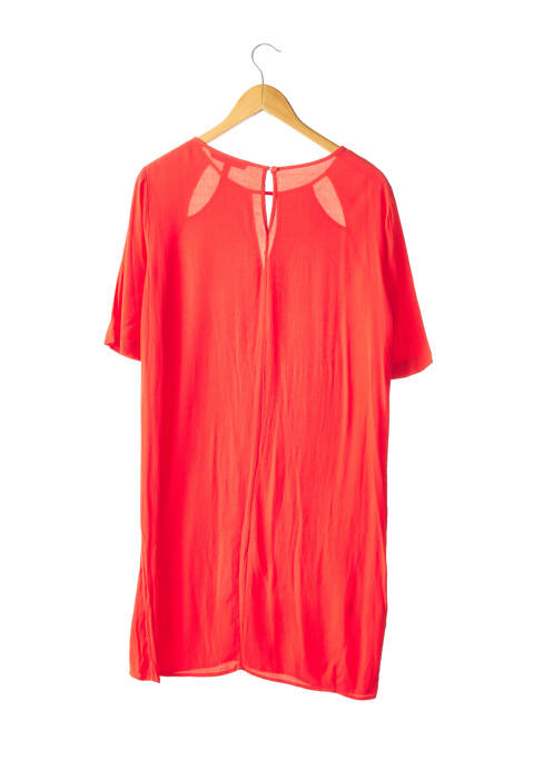 Robe mi-longue rouge BCBGMAXAZRIA pour femme