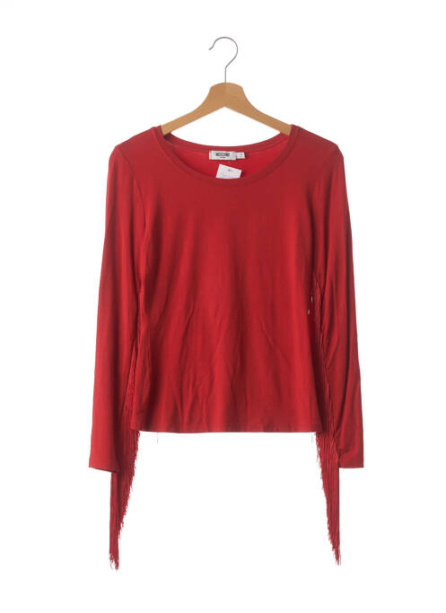T-shirt rouge MOSCHINO pour femme
