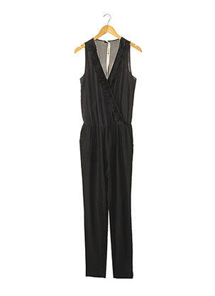 Combi-pantalon tissage crêpe noir SIMONA BARBIERI femme
