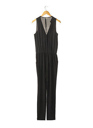 Combi-pantalon tissage crêpe noir SIMONA BARBIERI femme