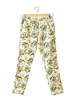 Pantalon slim taille basse taille basse beige ESSENTIEL femme