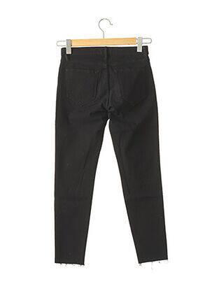 Jeans coupe slim slim taille haute noir ALLSAINTS femme