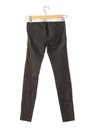 Jegging stretch gris AMERICAN RETRO femme