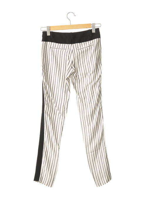 Pantalon droit blanc MAJE pour femme