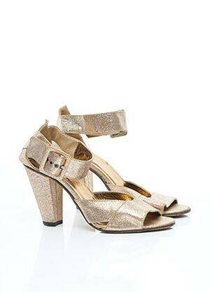 Sandales/nu pieds fermeture boucle(s) talon de 7 à 9cm rose QUELQUES SHOES DE PLUS femme