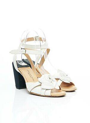 Sandales/nu pieds fermeture boucle(s) talon de 7 à 9cm blanc DRIES VAN NOTEN femme