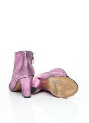 Bottines/Boots rose MAISON MARGIELA pour femme seconde vue