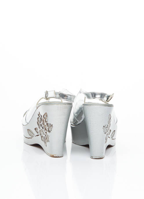 Sandales/Nu pieds gris FREE LANCE pour femme