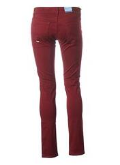 Pantalon slim rouge SALSA pour femme seconde vue