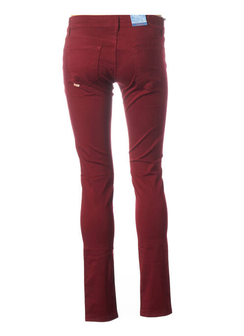 Pantalon slim rouge SALSA pour femme