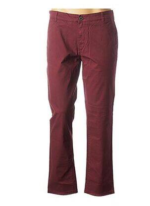 Legging rouge SELECTED pour homme