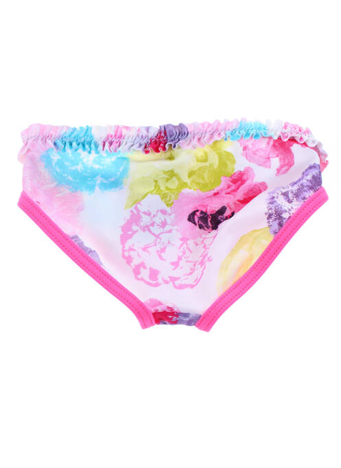 Bas de maillot de bain empiècements rose ABSORBA fille