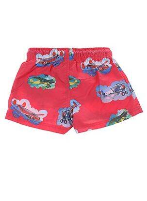 Short de bain imprimé fantaisie rouge ABSORBA garçon