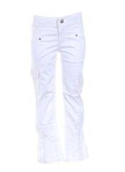 Pantalon droit blanc CONFETTI pour fille seconde vue