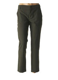 Pantalon slim taille basse taille basse vert REIKO femme