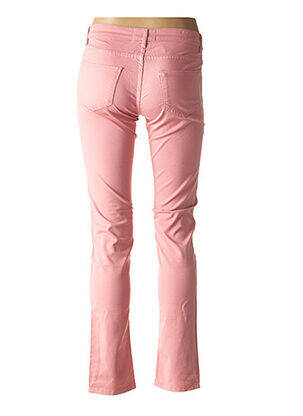 Pantalon slim taille basse taille basse rose SWILDENS femme