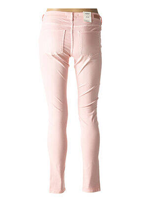 Pantalon slim taille basse taille basse rose SCOTCH & SODA femme