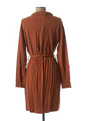 Robe mi-longue orange GRACE & MILA pour femme seconde vue