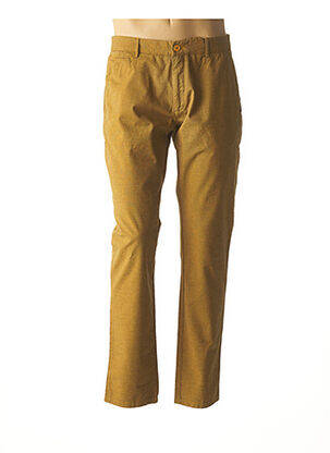 Pantalon chino jaune ABEYRON pour homme