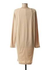 Robe mi-longue beige NINATI pour femme seconde vue