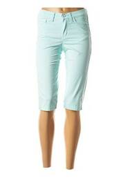 Corsaire stretch taille basse bleu LCDN femme
