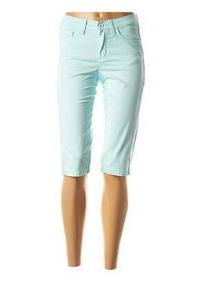 Corsaire stretch taille basse bleu LCDN femme
