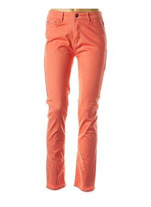 Pantalon slim orange EQUATION pour femme