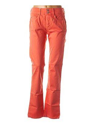 Pantalon slim orange SALSA pour femme