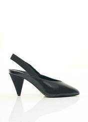 Sandales/Nu pieds noir WHAT FOR pour femme seconde vue
