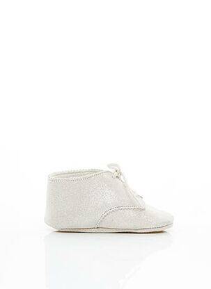 Chaussons/Pantoufles blanc PATT'TOUCH pour fille