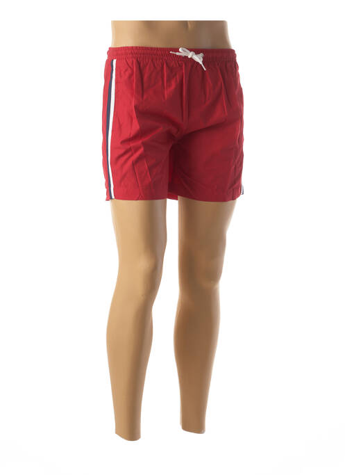 Short de bain rouge 55 SOUL pour homme