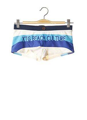 Short de bain imprimé fantaisie bleu XTG homme