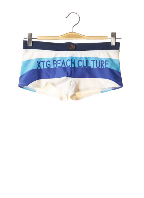 Short de bain imprimé fantaisie bleu XTG homme