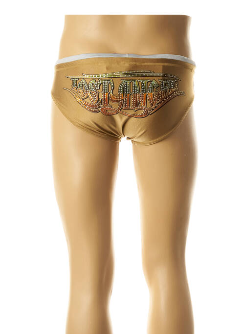 Slip de bain marron XTG pour homme