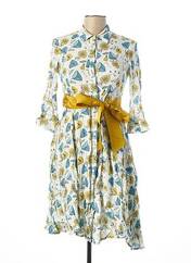 Robe mi-longue bleu LA FEE MARABOUTEE pour femme seconde vue